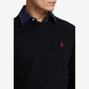 Polo Ralph Lauren TEXTURED COTTON CREWNECK SWEATER - Jumper