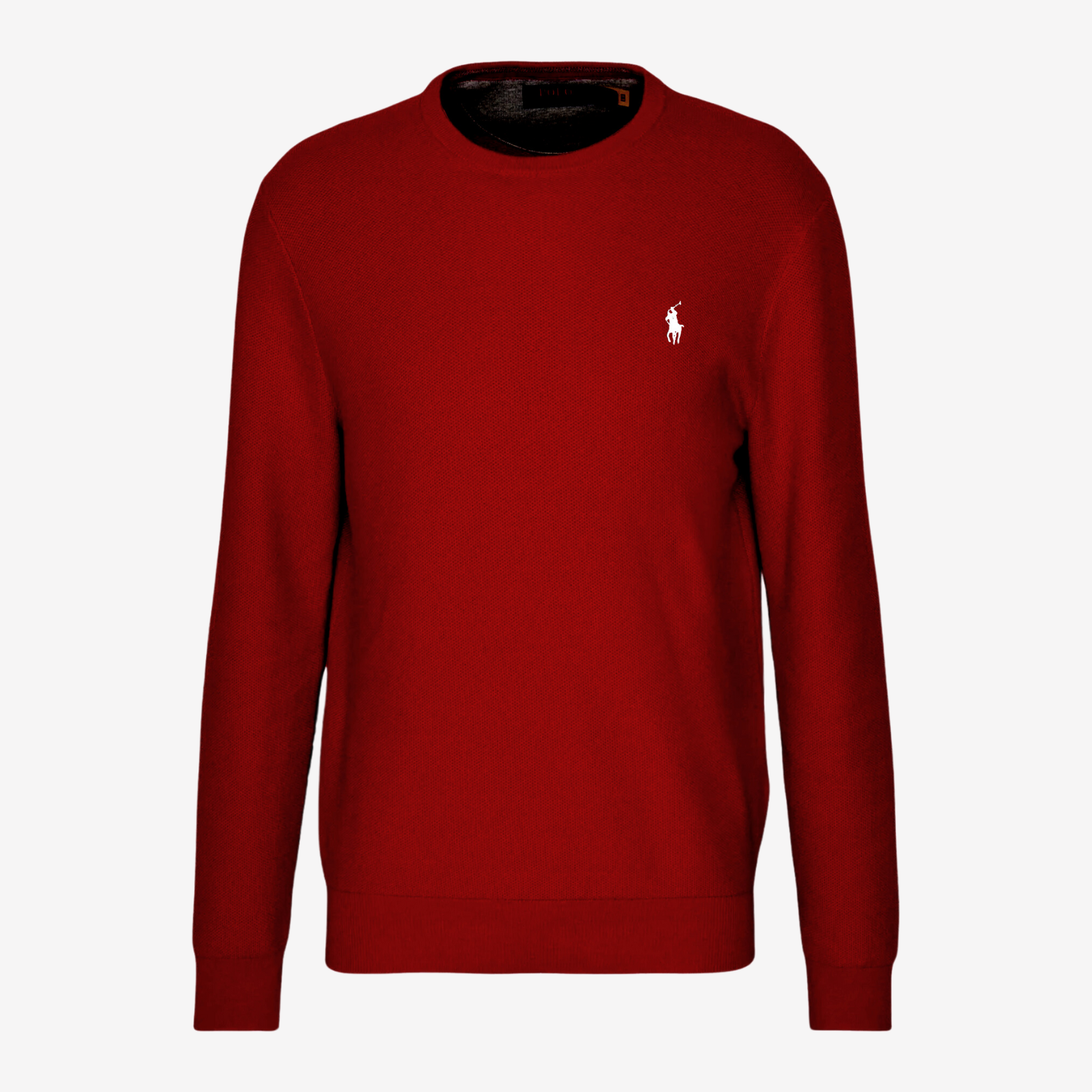 Textured Crewneck Sweater
