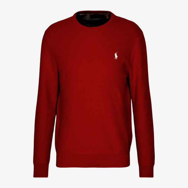 Polo Ralph Lauren TEXTURED COTTON CREWNECK SWEATER - Jumper