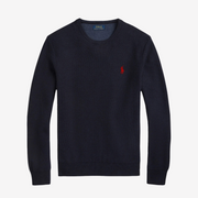 Polo Ralph Lauren TEXTURED COTTON CREWNECK SWEATER - Jumper
