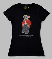 Bear graphic Cotton T-shirt