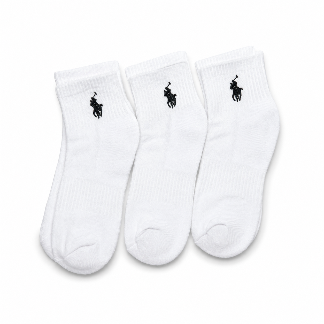 Embroidered Crew Socks – 3 Pack