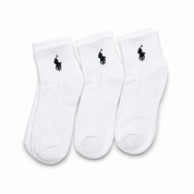 Embroidered Crew Socks – 3 Pack