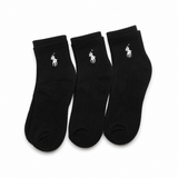 Embroidered Crew Socks – 3 Pack