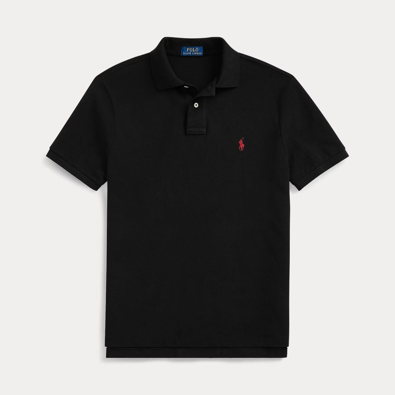 Cable-Knit Polo-Collar Shirt