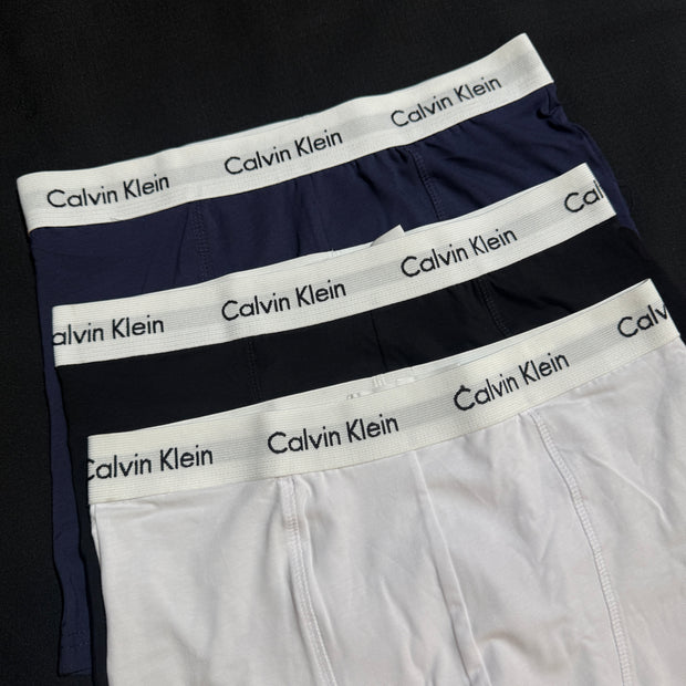 CK 3 Pack Trunks - Cotton Stretch
