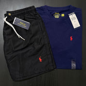Navy Tee & Swim Pack (Unisex)