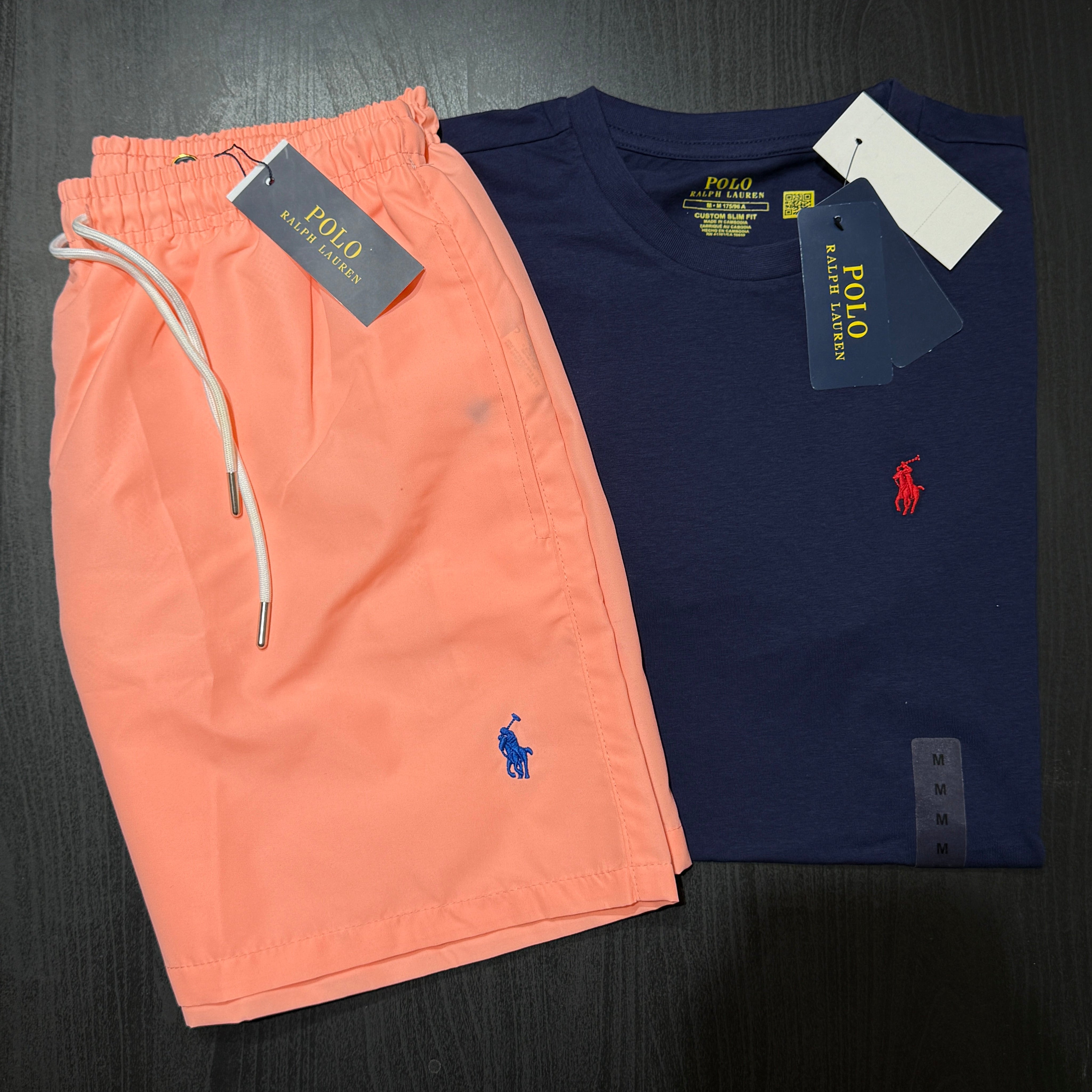 Navy Tee & Swim Pack (Unisex)