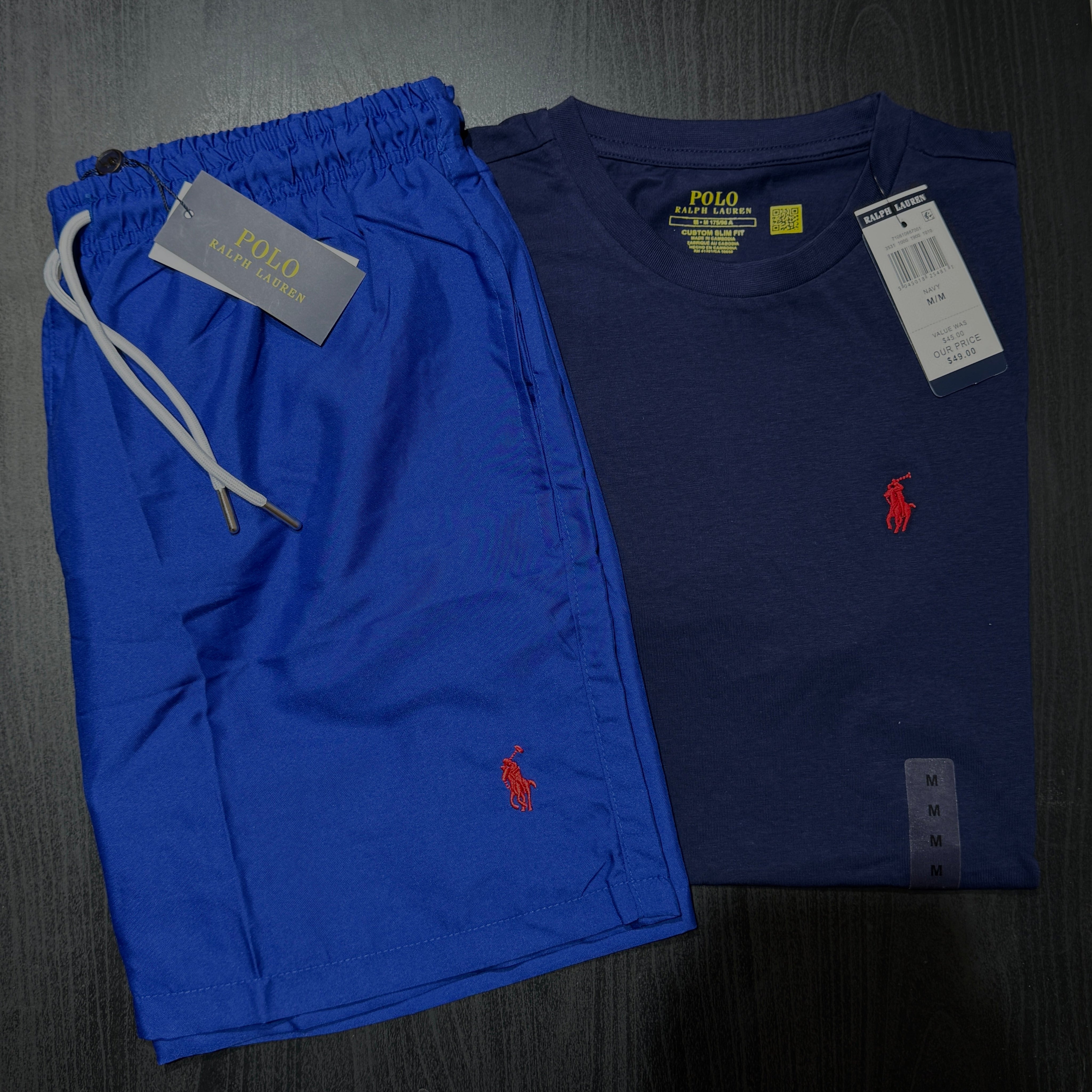 Navy Tee & Swim Pack (Unisex)