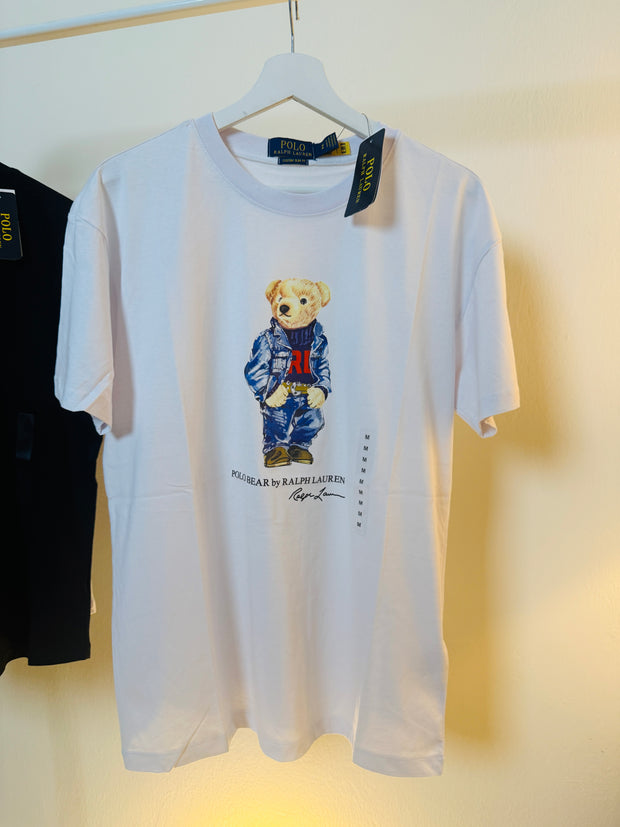 Custom Fit Polo Bear Jersey Cotton T-Shirt