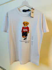 Custom Fit Polo Bear Jersey Cotton T-Shirt