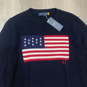 Polo Ralph Lauren Unisex The Iconic Flag Sweater